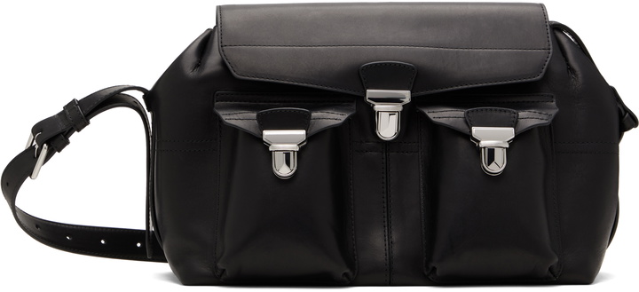 Photo: LEMAIRE Black Medium Gear Bag