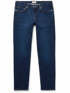 NN07 - Slater 1838 Slim-Fit Tapered Distressed Jeans - Blue