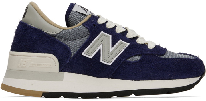 Photo: Carhartt Work In Progress Navy New Balance Edition MADE in USA 990v1 Sneakers