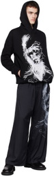 TAAKK Black Printed Trousers