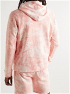 Outerknown - Tie-Dyed Hemp and Organic Cotton-Blend Jersey Hoodie - Pink