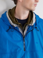 LOEWE - Logo-Embroidered Shell Jacket - Blue