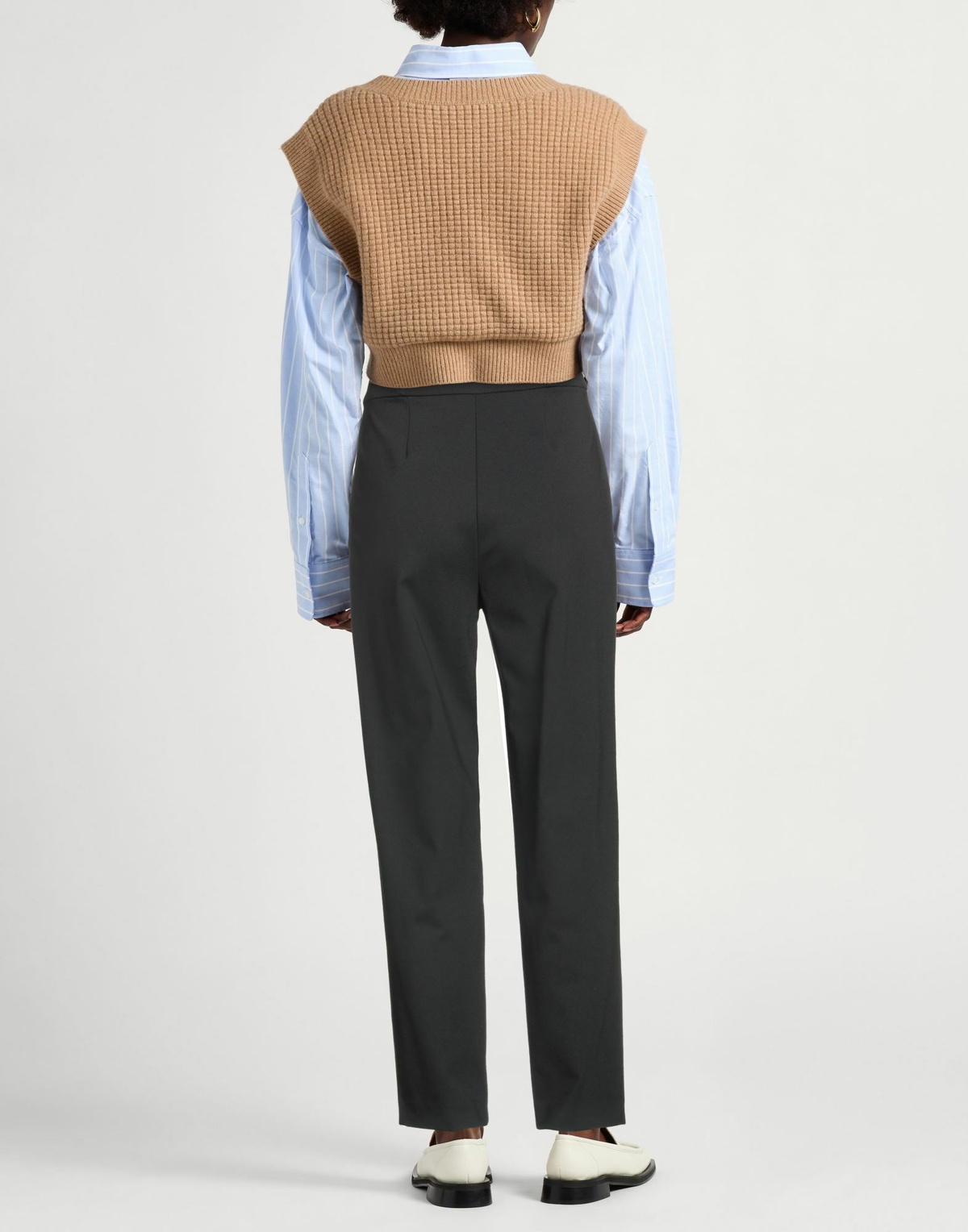 Manila Grace Womens Pants in Black