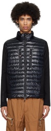 Moncler Grenoble Black Zip Down Jacket
