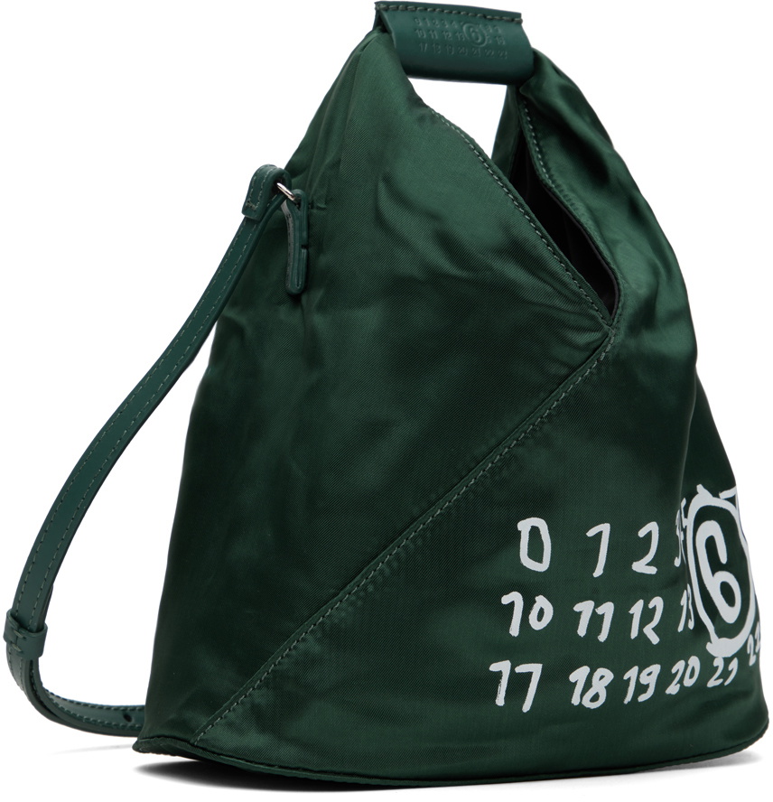 MM6 Maison Margiela Green Classic Crossbody Bag MM6 Maison