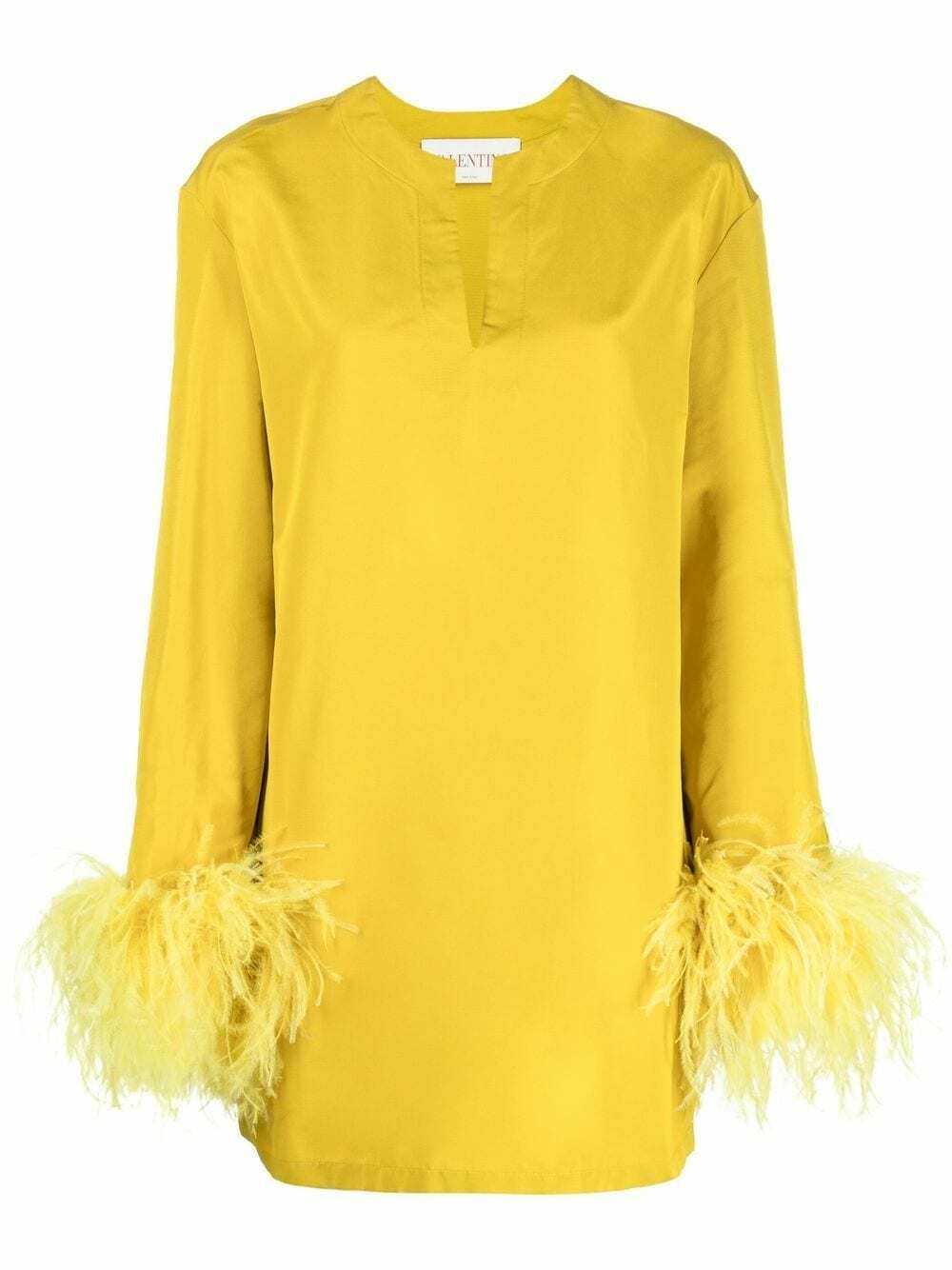 FIONELLE | FEATHERED MINI DRESS main image 1