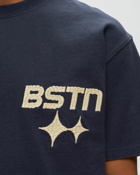 Bstn Brand Signature Stitching Logo Heavyweight Tee Blue - Mens - Shortsleeves
