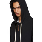 Loewe Black Rainbow Rib Zip-Up Hoodie