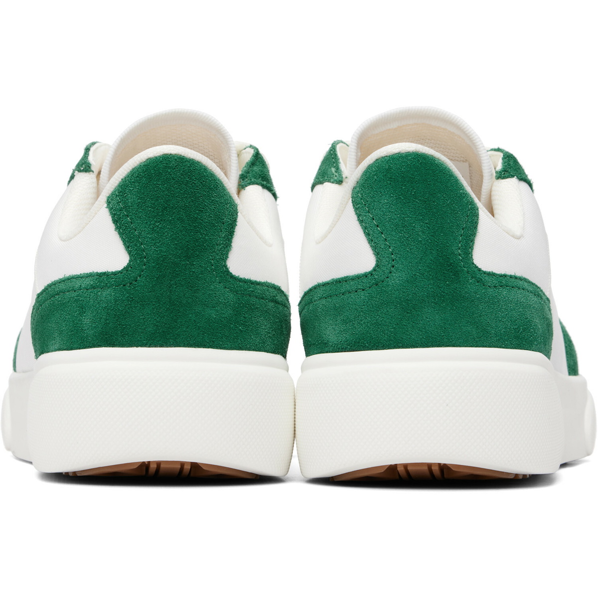 Casablanca White & Green Del Mar Sneakers