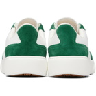 Casablanca White & Green Del Mar Sneakers