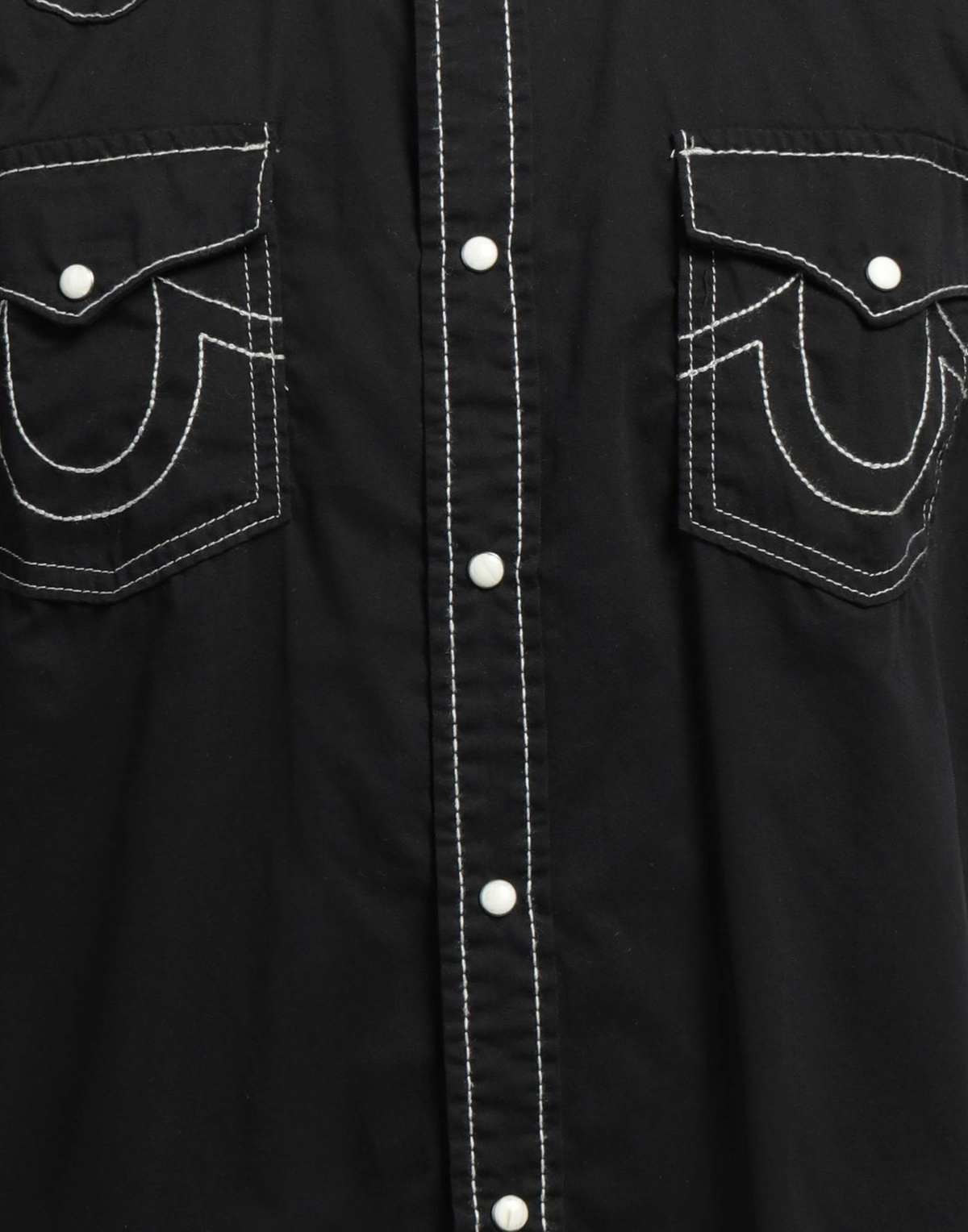 True Religion Mens Shirt in Black