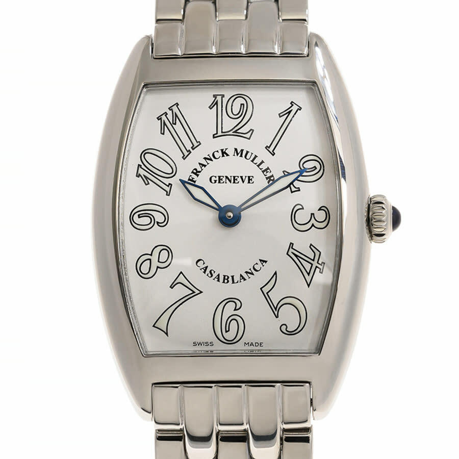 Franck Muller Cintree Curvex Quartz White Dial Unisex Watch 1752BQZC(AC)-WT