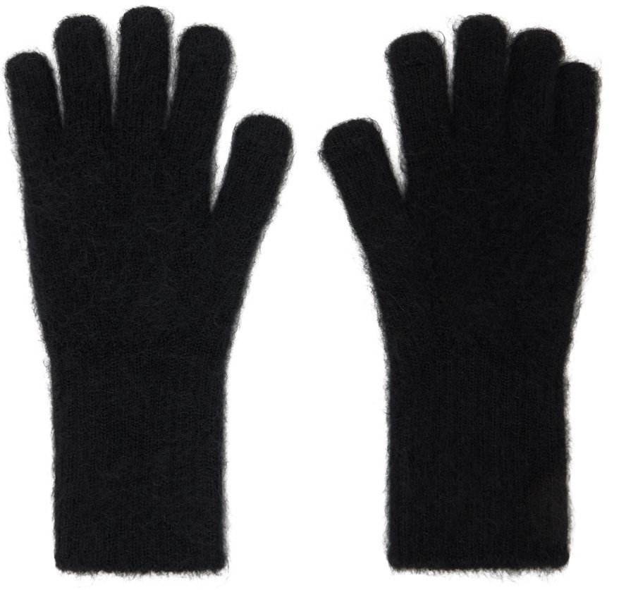 sacai Black Gonz Edition Multi Patch Gloves