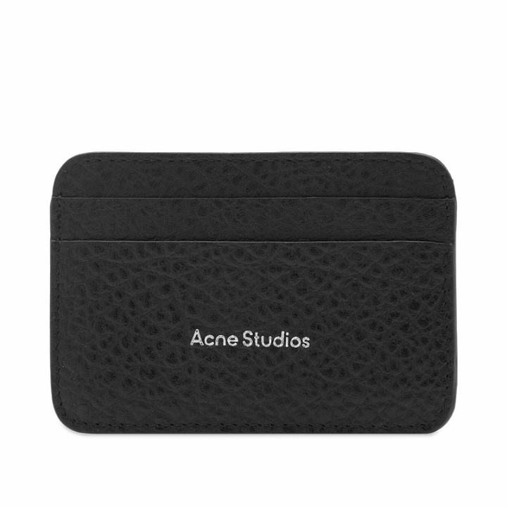 Photo: Acne Studios Men's Aroundy Card Holder in Black