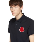 Moncler Navy Maglia Polo