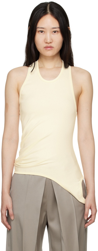 Photo: LOW CLASSIC Yellow Cutout Tank Top
