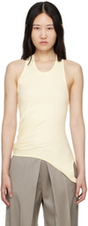 LOW CLASSIC Yellow Cutout Tank Top