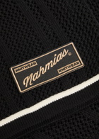 Nahmias Knit Star Cotton-knit Football T-shirt Black