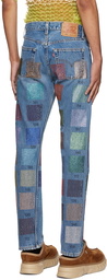 Collina Strada SSENSE Exclusive Levi's Edition Rhinestone Jeans