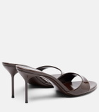 Paris Texas Lidia patent leather mules
