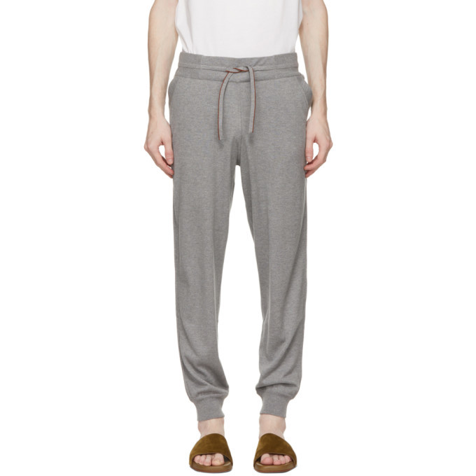 Photo: Loro Piana Grey Cashmere Portland Lounge Pants