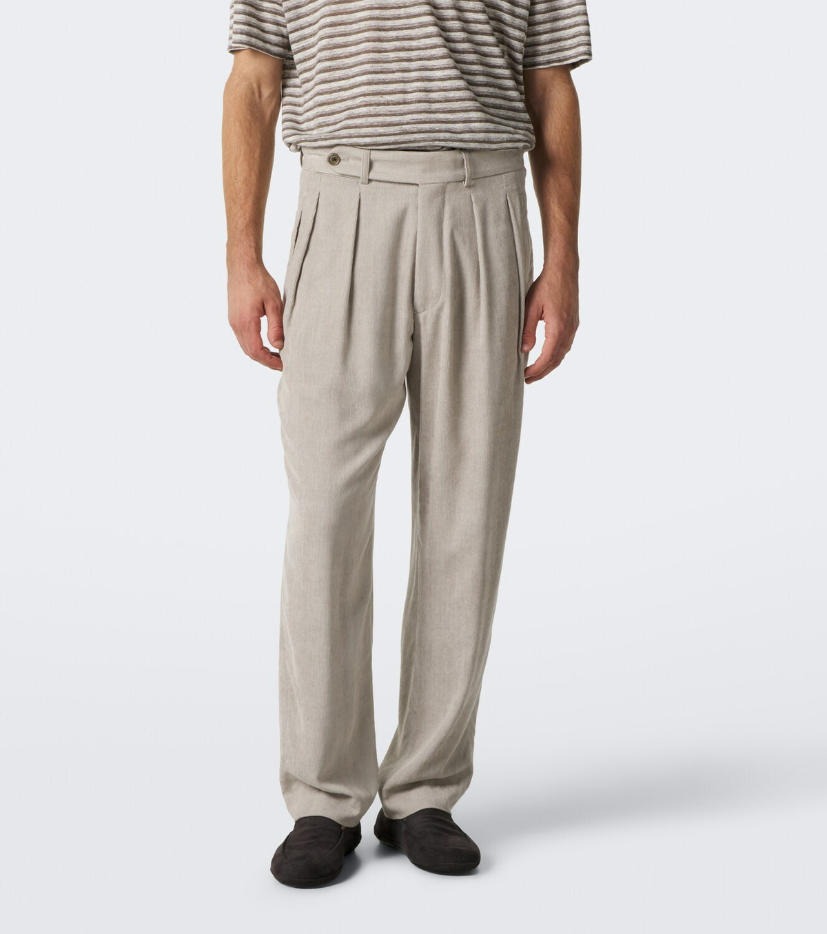 Giorgio Armani Pleated straight pants
