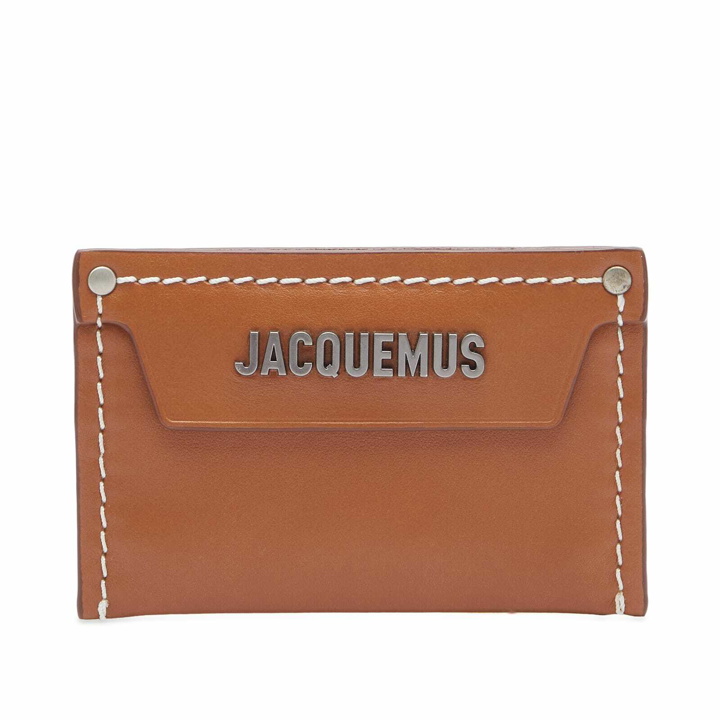 Photo: Jacquemus Men's Meunier Card Holder in Light Brown