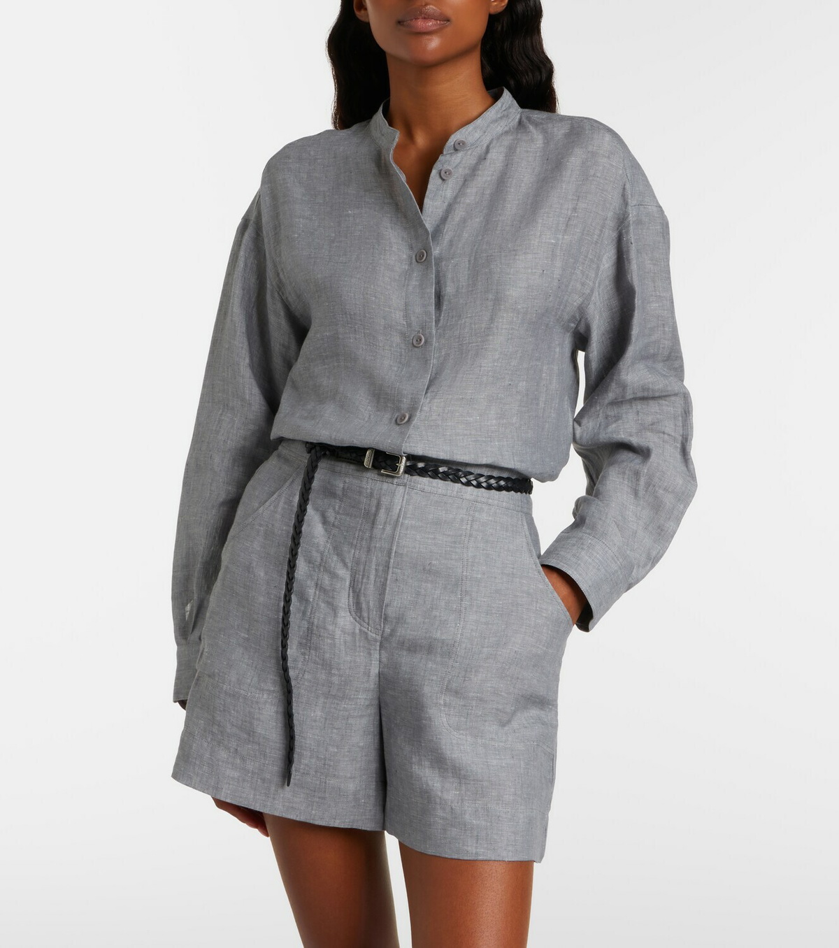 Eres Exact linen shirt
