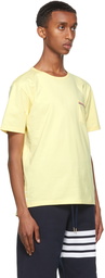 Thom Browne Yellow Jersey Striped Chest Pocket T-Shirt