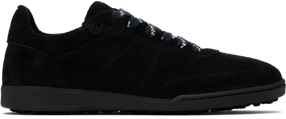 A.P.C. Black Moe Sneakers
