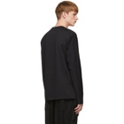 Y-3 Black Classic Long Sleeve T-Shirt