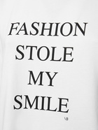 VICTORIA BECKHAM - Slogan Cotton T-shirt