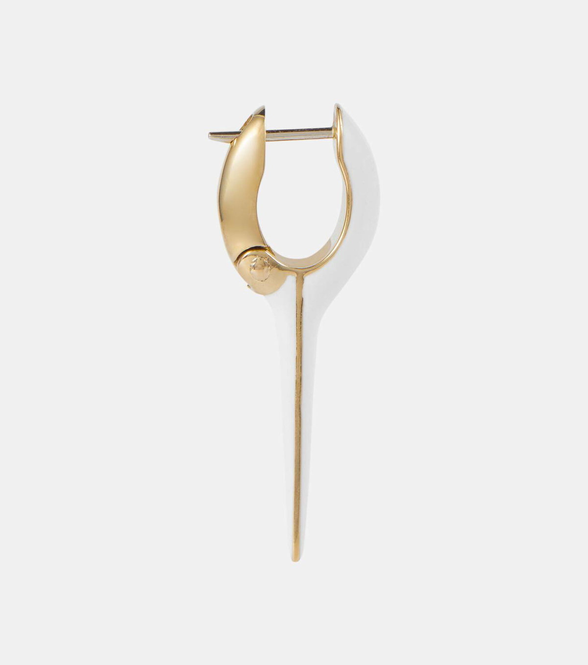 Melissa Kaye Lola Needle 18kt gold earrings