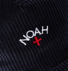 Noah - Logo-Embroidered Cotton-Corduroy Baseball Cap - Blue
