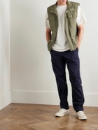 NN07 - Perry 8280 Recycled-Shell Gilet - Green