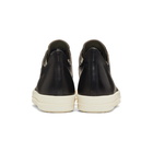 Rick Owens Black Low Sneakers