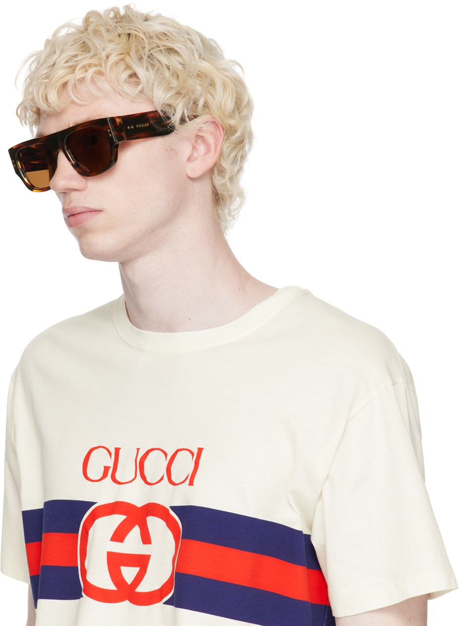 Gucci Tortoiseshell Square Sunglasses Gucci