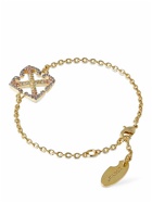 OFF-WHITE Degradé Arrow Embellished Brass Bracelet