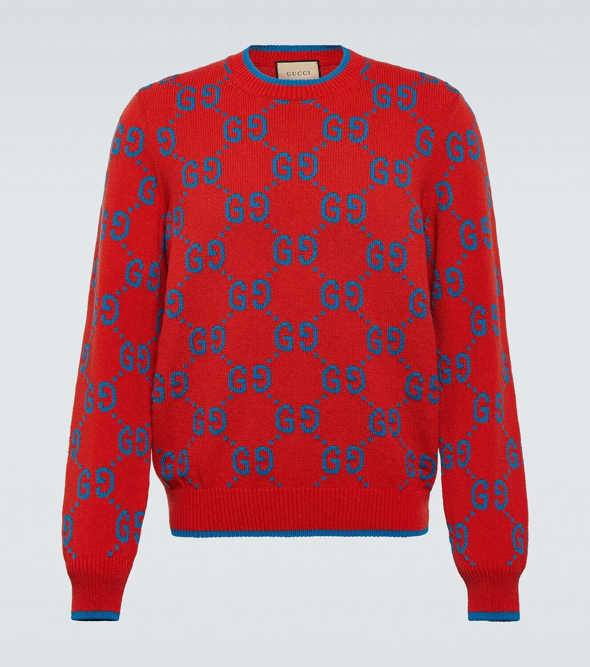 Gucci GG intarsia cotton-blend sweater Gucci