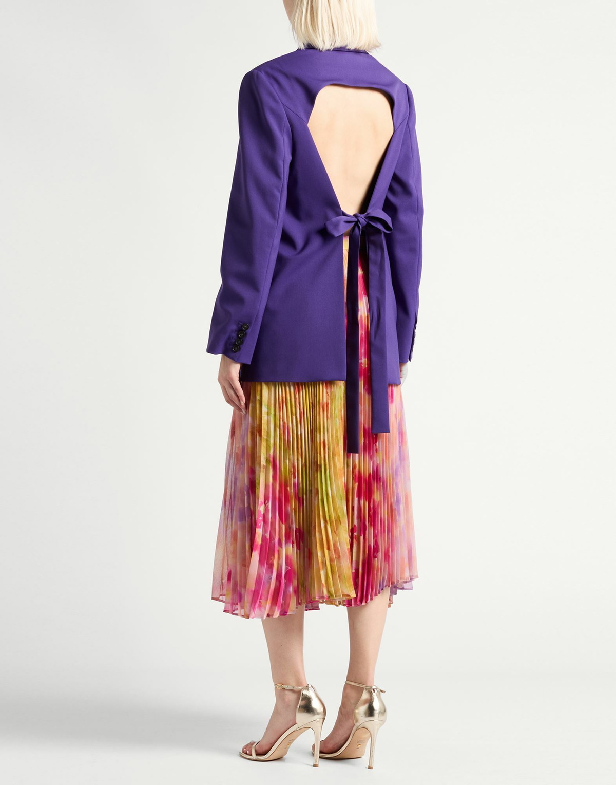 Erika Cavallini Womens Blazer in Purple