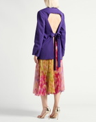 Erika Cavallini Womens Blazer in Purple