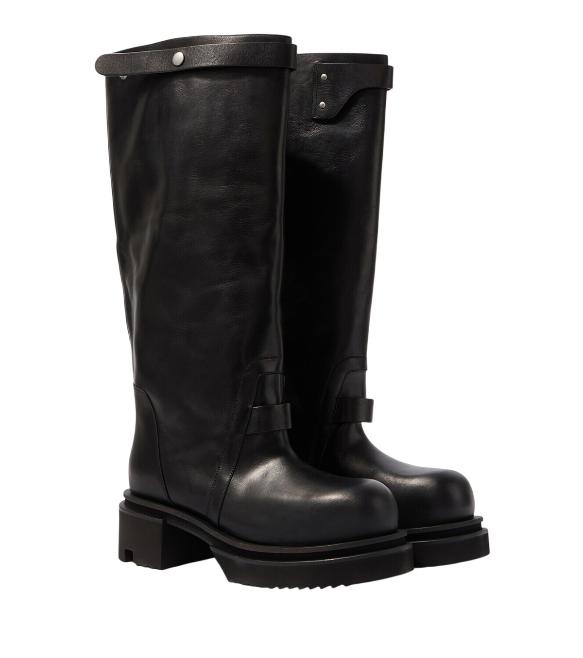 Rick Owens Black Creeper Bozo Tractor Boots Rick Owens