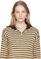 Santangelo Brown & White Suma Necklace