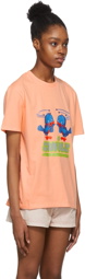 Stella McCartney Pink Y2K Kitsch Bird Print T-Shirt