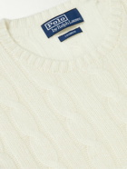Polo Ralph Lauren - Cable-Knit Cashmere Sweater - Neutrals