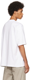 Balenciaga White Cotton T-Shirt