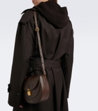 DeMellier Siena Saddle Small leather crossbody bag