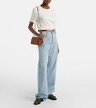 Bottega Veneta Notturno Intrecciato leather crossbody bag