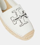 Tory Burch Ines leather platform espadrilles