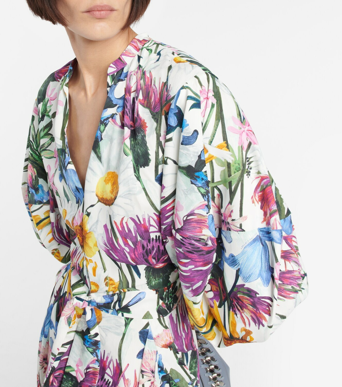 Stella McCartney - V-neck floral jumpsuit